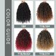 thumbnail image 5 of 8 Paquetes De Pelo De Ganchillo Boho Goddess Locs De 12.0 In De Río De Imitación De Pelo De Ganchillo Rizado De Imitación De Pelo De Ganchillo Ondulado Con Extremos Rizados Estilo Boho Extensiones De, 5 of 5