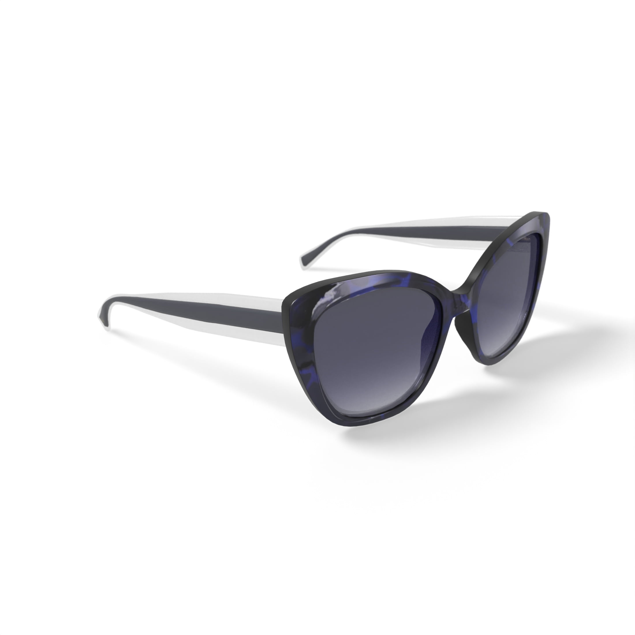 Christian Siriano Rx'able Womens Sunglasses, Ophelia, Blue Tortoise, 54.5-18.0-144