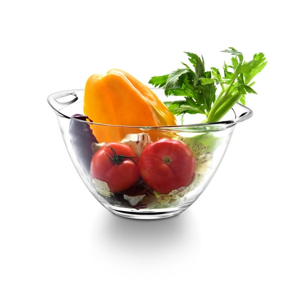 Palladio Practica Ensaladera De Vidrio 24 Cm Tazon Frutero
