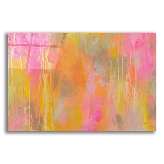 Epic Art 'Jubilation' by Jeanette Vertentes, Acrylic Glass Wall Art, 16"x12"