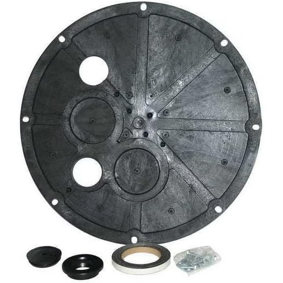 20-1/2 in. Sump Basic Cover with 2 in. Vent Holes