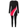 thumbnail image 5 of MuXiKeJi Clothes Plus Size Swimsuits for Women Rash Guard Swimwear Top Pants with Hijab/Cap, 5 of 7
