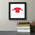 thumbnail image 4 of Gallery Pops NHL - Detroit Red Wings - Home Uniform Front Wall Art, Black Framed Version, 12" x 12", 4 of 5