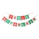 thumbnail image 1 of Yuarrent 1 Uds. Conjunto de tarjetas de papel rojo, blanco y verde de 9,8 pies para cartel de felicitaciones de Navidad, cartel con letras, Kits de decoración para fiestas, 1 of 6