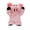 Pink Pig, variant on Tuffy® - Mighty® Pig Ultra Durable Plush Dog Toy with Multiple Layers & Reinforced Seams, Washable and Floats, Mighty® Construction
