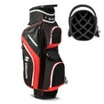 thumbnail image 1 of Costway Lightweight Golf Cart Bag with 14 Way Top Dividers 9 Pockets Rain Hood Cooler Bag, 1 of 10