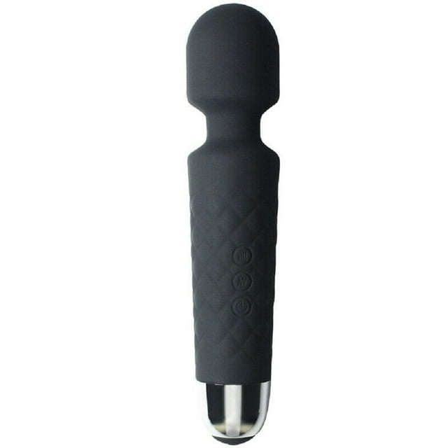 Estbridge Mini Massage Wand - Strong Cordless Handheld Massager - Powerful - Memory Function & Great for Travel - Perfect on Back Legs Hand Pains and Sports Recovery -
