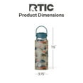 thumbnail image 6 of RTIC 32 oz Ceramic Lined Insulated Outback Water Bottle, Leak Resistant, Off Grid, 6 of 7