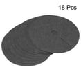 thumbnail image 3 of Unique Bargains 32cm Tree Mulch Ring Nonwoven Tree Protector Mat Plant Cover Black 18 Pack, 3 of 5