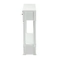thumbnail image 6 of Baxton Studio Calvin Classic And Traditional French Farmhouse White Finished Wood 3-Drawer Entryway Console Table, 6 of 9