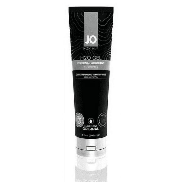 JO H2O Gel For Him, Premium Thick Water-Based Lubricant, Personal Lube for Men
