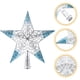 thumbnail image 2 of 1 pieza de adorno de estrella para árbol de Navidad, decoración de fiesta, adorno de estrella para árbol de plástico, adorno hueco para árbol de Navidad, estrella, 2 of 7