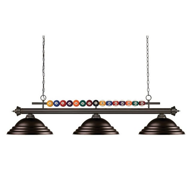 Z-Lite Shark 3 Lumière Billard en Bronze