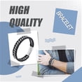 thumbnail image 4 of Qarigey de aleación para hombre, reemplazo desmontable portátil, cadena de muñeca de moda para niños, adorno de joyería, regalo de Ropa, zapatos y accesorios Miscelánea Plata Qarigey AP015050-01, 4 of 6
