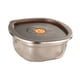 thumbnail image 4 of Recipiente de acero inoxidable para almacenar alimentos con tapa hermética, a prueba de fugas, reutilizable, 2500 ml, 4 of 9