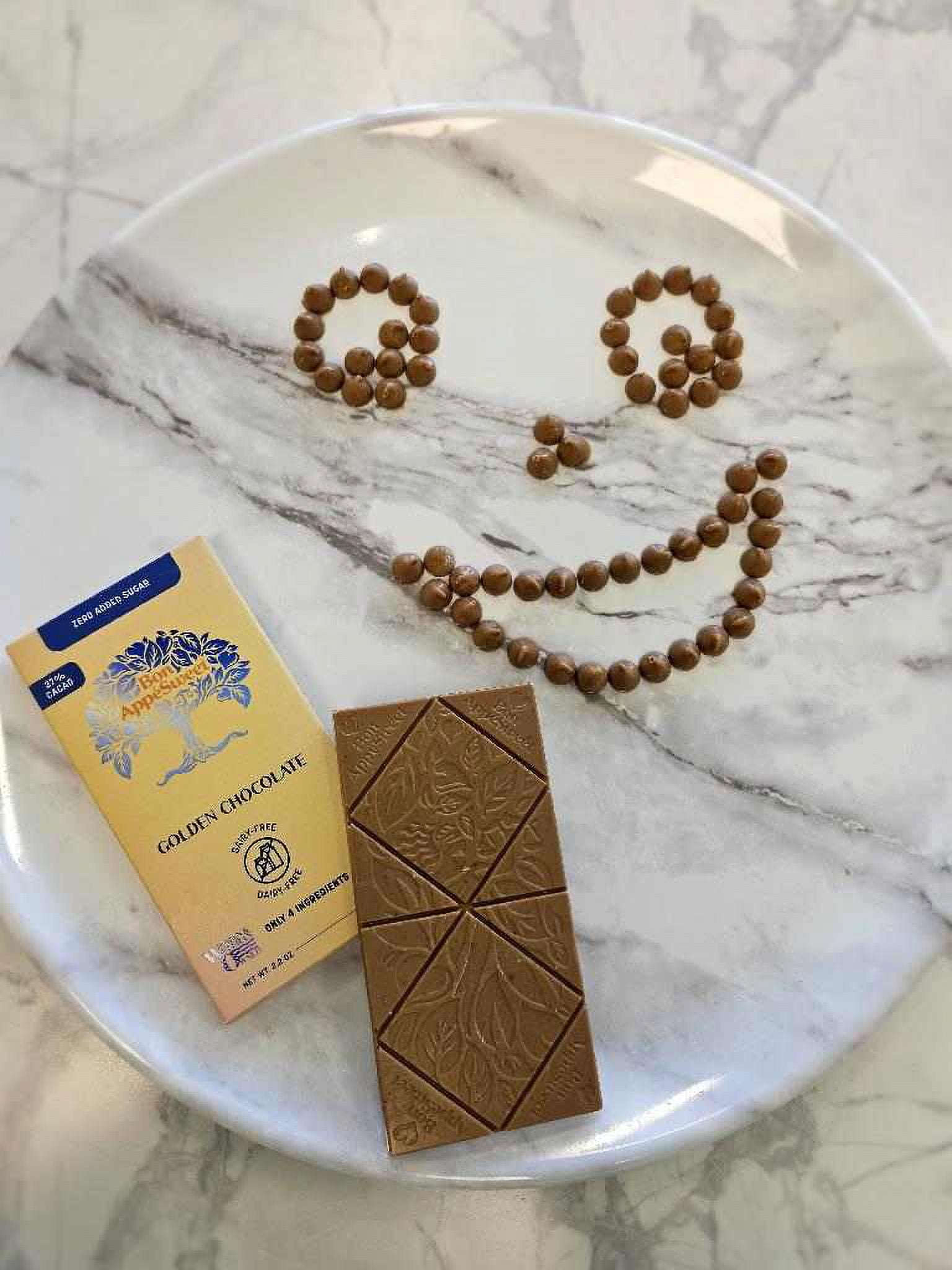 Bon AppeSweet Golden Chocolate Bar 2.2 oz