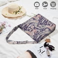 thumbnail image 2 of Chic Bohemian Vintage Print Large Capacity Tote Bag with Zipper Closure & Interior Pockets, 2 of 5