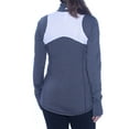 thumbnail image 2 of IDEOLOGY $69 Womens New 1454 Gray Heather Mesh Zip Up Casual Jacket S B+B, 2 of 2