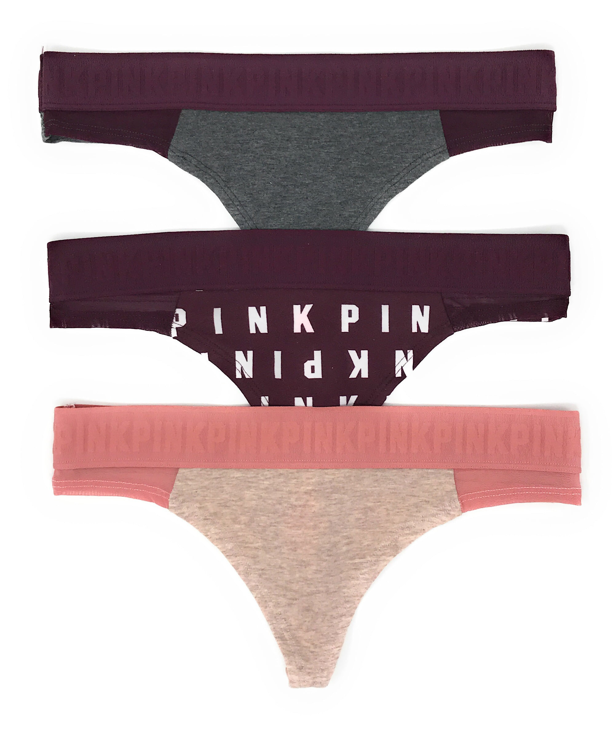 Buy Wink Logo High-Leg Thong Panty - Order Panties online 5000004577 - PINK  US