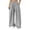 Light Ashy, variant on Women's Wide Leg Sweatpants, Elastic Waist Loose Fit Fall Winter Pants for Women, Casual Athletic Trousers with Side Pockets, Solid Color Lounge Joggers for Daily Wear Black S