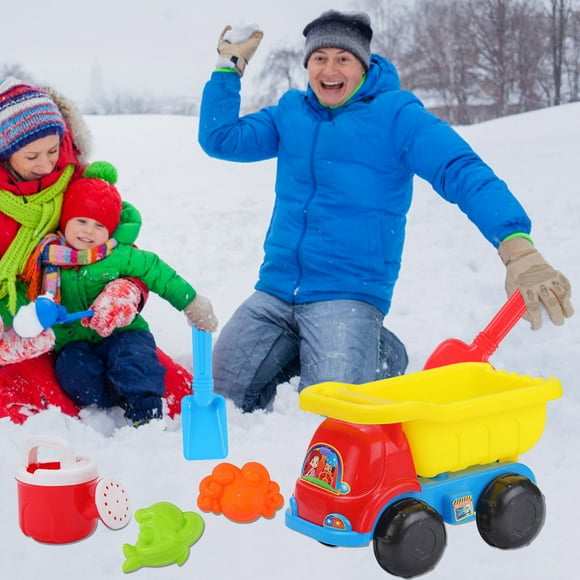 WIFKLSIIPG Toy Box for Boys Sand Water Wheel Beach Toy Kids Beach Sandbox Play Set Outdoor Beach Sand Water Sifting Funnel Shovel Tool Kit for Boys Girls