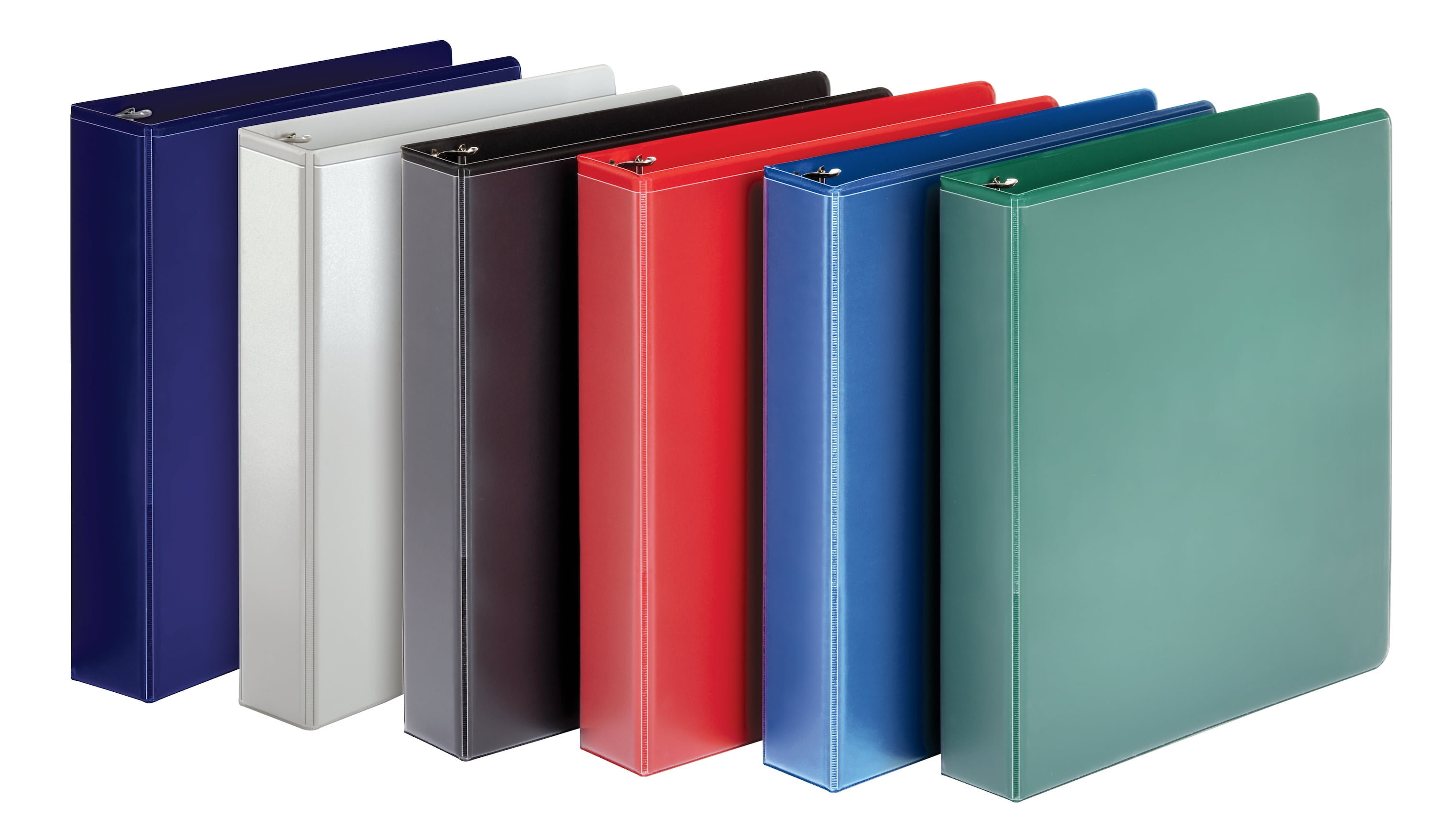 Oxford® ClearVue™ Slant-D® Ring Binders, Assorted Colors, 1.5 inch,Pack of  6 - Walmart.com - Walmart.com