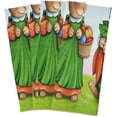 thumbnail image 6 of Cute Couple Bunnies Kitchen Tea Towels Set of 6 Absorbent Hand Dish Towels, Easter Egg Carrot Dishcloths Lint-Free 18x28 Inch Fast Drying for Cooking Baking Home Clean, 6 of 7