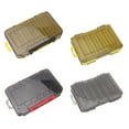 thumbnail image 6 of 12 14 Compartments Double Sided Fishing Tackle Box Lure Bait Storage Box Fishing Hooks Organizer Storage Visible for Cas, 6 of 9