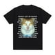 thumbnail image 1 of Camiseta gráfica divertida "Lunes me dejó roto" de gato para hombre, de algodón, informal, de manga corta, estilo vintage, de gran tamaño., 1 of 7