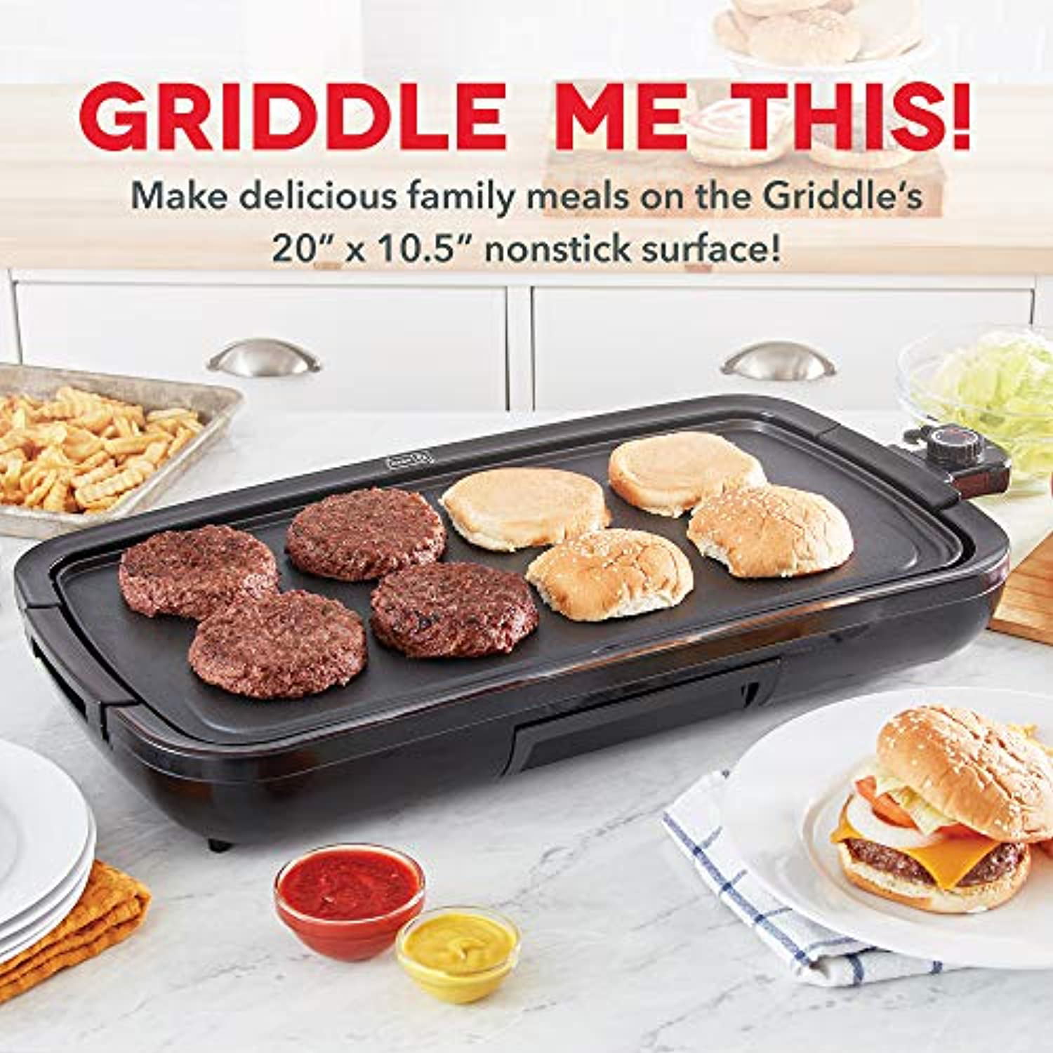 Bring the grill inside this fall, Dash Everyday Deluxe Griddle now
