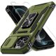 thumbnail image 1 of wonima11 DEERLAMN Case for iPhone 12 Pro Max with Slide Camera Cover+Screen Protector(1 Pack),Rotated Ring Kickstand Military Grade Shockproof Protective Cover 6.7 Inch-Olive Green, 1 of 1