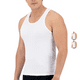 thumbnail image 1 of Camiseta para Hombre Blanca Acanalada Trueno 2 Piezas Trueno 450, 1 of 3