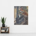 thumbnail image 2 of Kuniyoshi Bouquet Stove House Stairs Painting Extra Large Art Print Wall Mural Poster Premium XL, 2 of 3