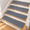 Grey-4, variant on Red 4 Non Slip Stair Treads For Wooden Steps Smooth Surfaces