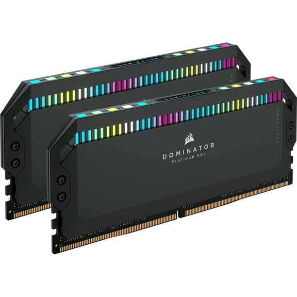 Corsair Dominator Platinum RGB (2x16GB) 5600MHz C36 Memory Kit, Black - Walmart.com