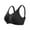 Black, variant on AILIVIN Wireless Bras For Women Comfort Surgery Bra With Adjustable Straps Great Support Comfort Women Bras No Wire Bras Lift Up Bras Full Coverage Soft Compression Bra Black 38B