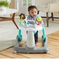 thumbnail image 5 of Kolcraft Tiny Steps 2-in-1 Baby Walker, Foldable, Seated or Walk-Behind, Baby Girl or Boy - Bubbles, 5 of 10