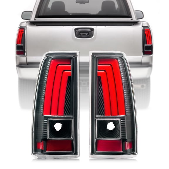 LED Tail Lights Fits 2003-2006 2005 Chevy Silverado GMC Sierra 1500 2500HD 3500
