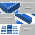 thumbnail image 3 of Setup Blocks Woodworking Height Gauge Set 15 Pcs of Set Up Bars, Router Table and Table Saw Accessories Blue,15pcs Setup Blocks,Blue, 3 of 7