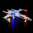 thumbnail image 3 of ‌LED Light Compatible with Legos 75301 Building Set, LED Light Kit for Legos 75301 X-wing fighter jet Building Toy, Decoration Lights with Battery Box, No Building Model Kit, 3 of 8