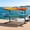 Freestanding – 2 Levels, variant on SLSY Kayak Storage Rack,200 lbs Capacity,Heavy Duty Kayak RacksStorage,Space-Saving Rack for Kayak,Canoe,Surfboard & Paddleboard,Garage,Outdoor