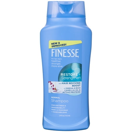 Finesse Restore + Strengthen Normal Shampoo, 24 Oz