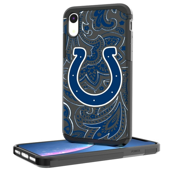 Indianapolis Colts iPhone Rugged Paisley Design Case