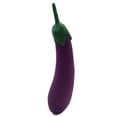 thumbnail image 3 of Consolador de berenjena vegetal saludable, vibrador de silicona, tapón anal, masajeador de clítoris y punto G, consolador con palo de masturbación, juguete estimulador Vaginal, 3 of 7