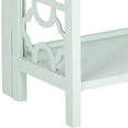 thumbnail image 4 of SAFAVIEH Natalie Geometric Rustic 3 Tier Low Bookcase, Aqua Smoke, 4 of 5