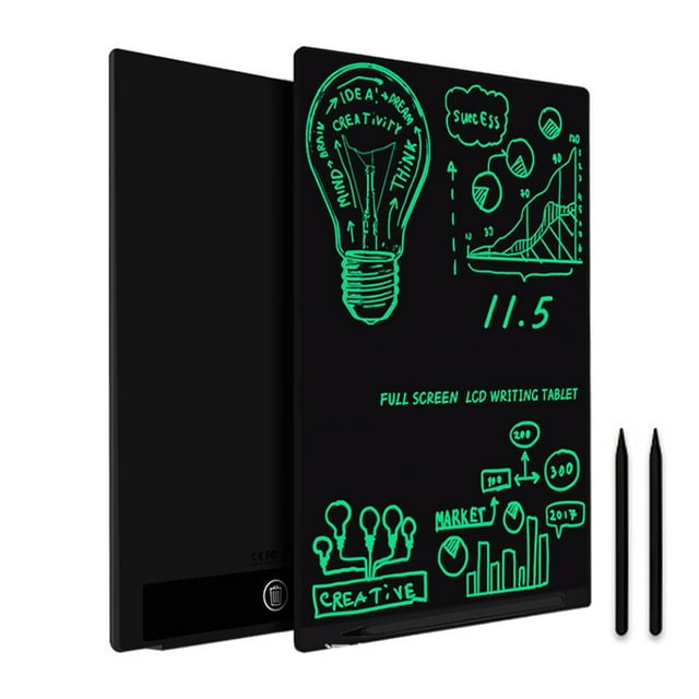 Tabletas de escritura y notas electrónicas LCD de 11 5 pulgadas para personas mayores y