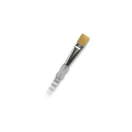 ROYAL BRUSH SG1526 SOFT GRIP GOLDEN TAKLON LONG HANDLE FLAT 6