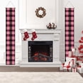 thumbnail image 7 of A Pair Of Decorative Banners 70.9×11.8in Can Be Reused And Easily Installed For Indoor Or Outdoor Or Anywhere Hotpink Buffalo Plaid Check Tartan Scotland_3, 7 of 7
