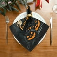 thumbnail image 2 of WOBOGO Ghost Pumpkin Cloth Napkins 4 Pieces Soft Elegant Touch Durable Absorbent Quick Drying for Elegant Dining, 2 of 8