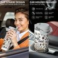 thumbnail image 6 of 1pc 30oz Tumbler with Straw & Handle - Insulated Stainless Steel Cup | Holiday Gift for Man Women (Christmas, Valentine's, Birthday), 6 of 7